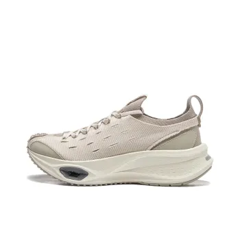 LiNing Cushioned Wear Resistant Slip Resistant Low Top Trendy Casual Shoes Unisex Gray