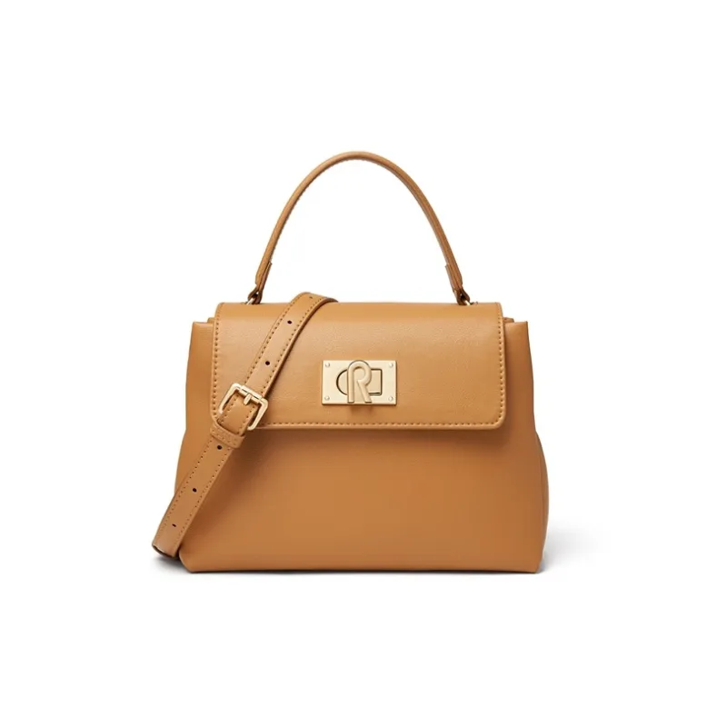 RED DRAGONFLY Cow Leather Handbag, Shoulder Bag, Crossbody Bag Regular Women's Light Brown-0