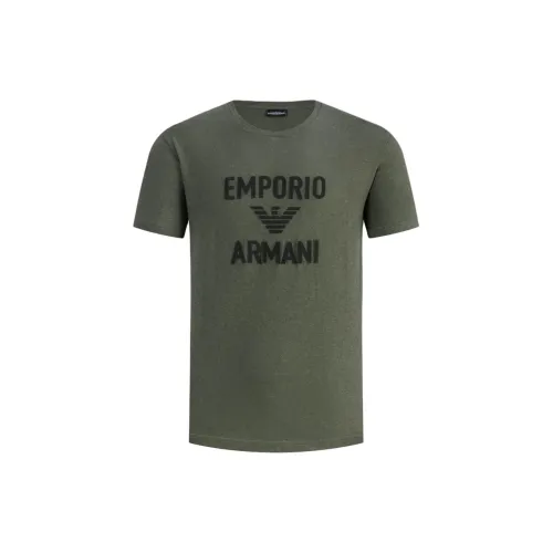 EMPORIO ARMANI T-Shirts Men Green