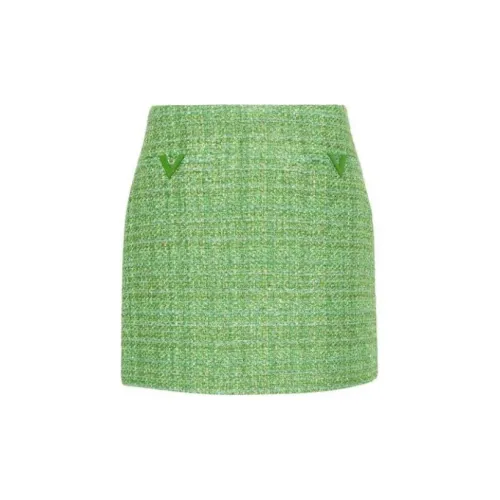 Valentino Casual Short Skirts Women's Green