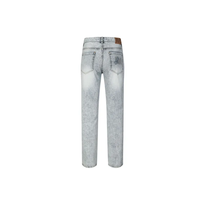 DAVID NAMAN Jeans Men Light Gray-1