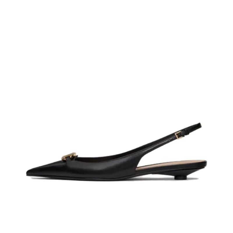 Valentino VLogo Signature Slingback Pumps-0