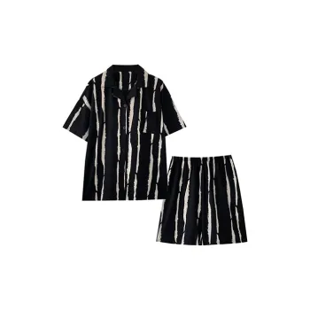 Xiang Ning Pai Pajama Set Women's Premium Black