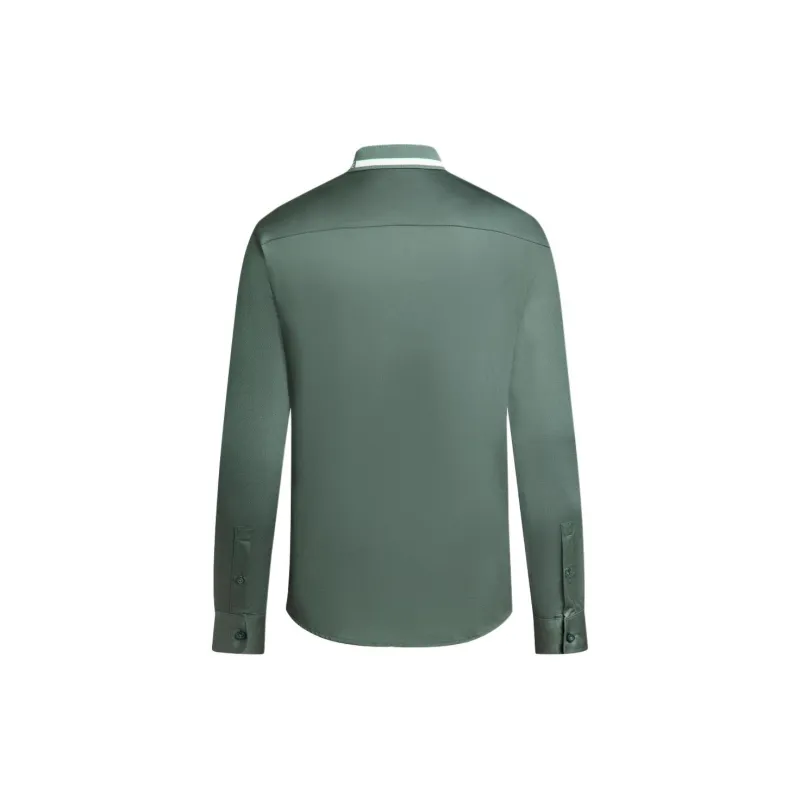 EMPORIO ARMANI SS24 Shirt Men's Green-1