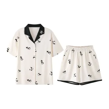 JINGYUN Pajama Set Women's White