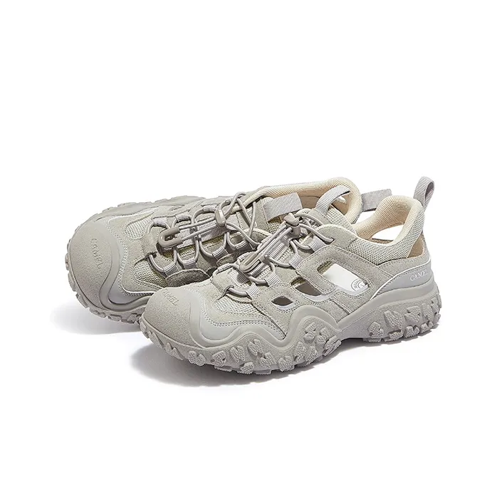 CAMEL Cushioned Slip Resistant Abrasion Resistant Breathable Low Top Outdoor Shoes Women's-8