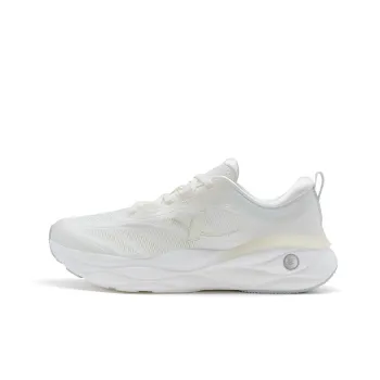 XTEP Cloud Wing 2.0 Cushioning Wear Resistant Low Top Casual Running Shoes Women's Sail White Silver