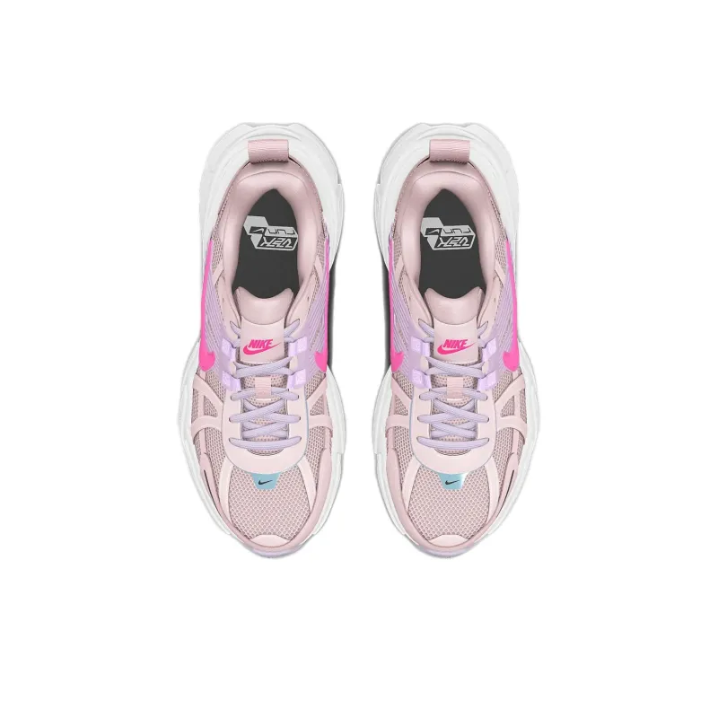 Nike V2K Run Cushioning Wear Resistant Low Top Training Running Shoes Unisex Pink-3