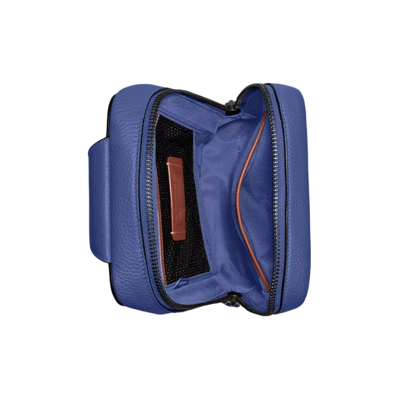 COACH Gotham Leather With Calfskin Sling Bag, Fanny Pack, Shoulder Bag, Crossbody Bag Small Size Men's Blueberry-2
