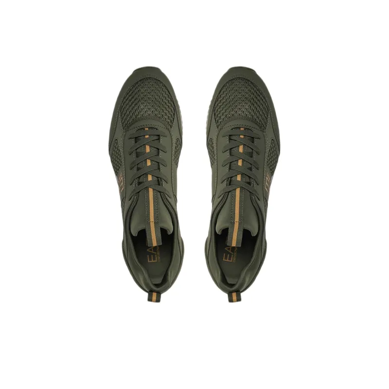 Ea7 EMPORIO ARMANI EA7 Lace-up Mesh Sneakers-3