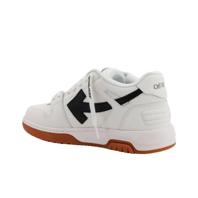 OFF WHITE Out Of Office Panelled Leather Sneakers-4