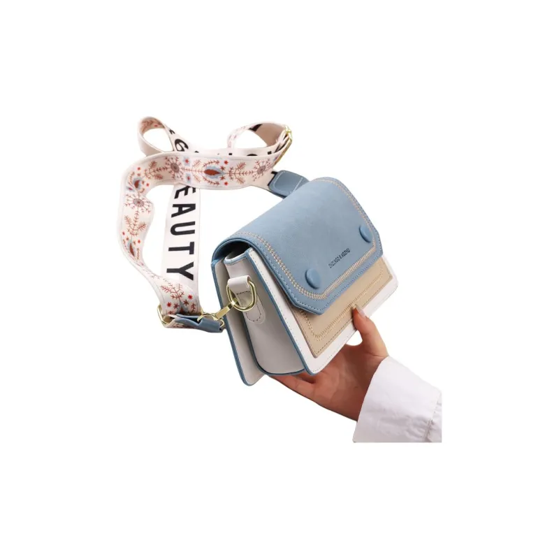 Weymond Soft Leather Shoulder Bag Crossbody Bag Backpack Women's Black/Yellow Blue/Pink Green-17