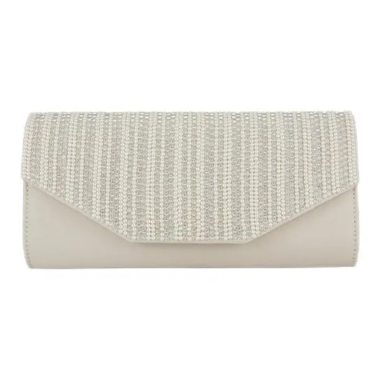 RiotLILY Fabric Clutch Women's White-0