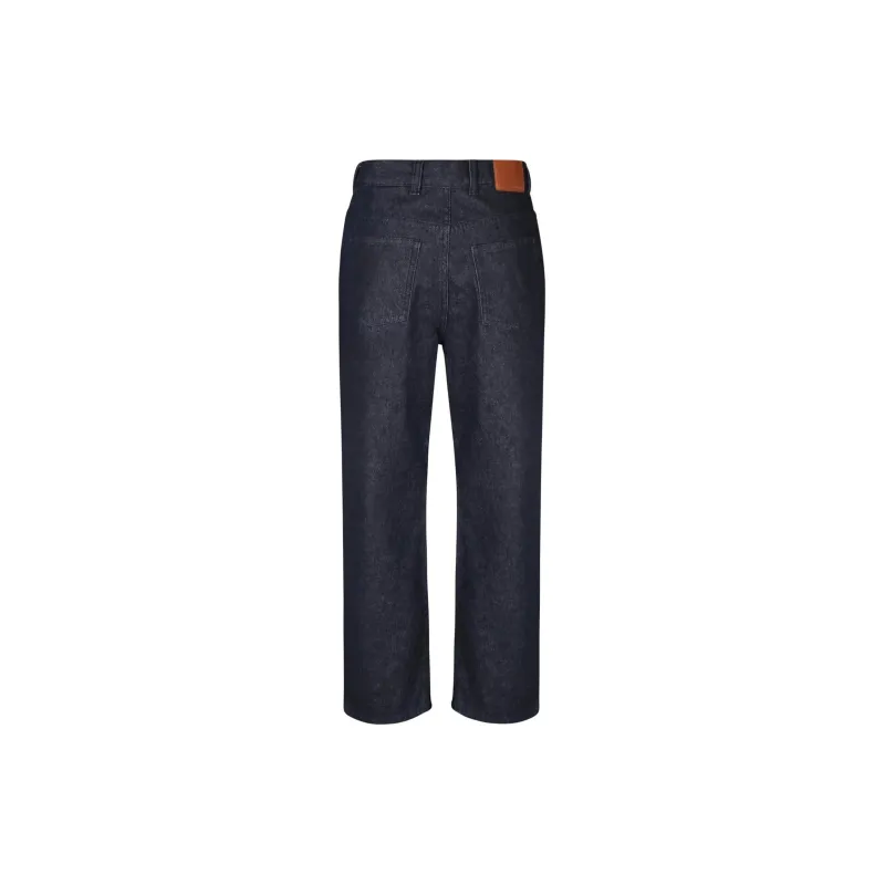 Moncler High Waist Straight Cut Trousers-1
