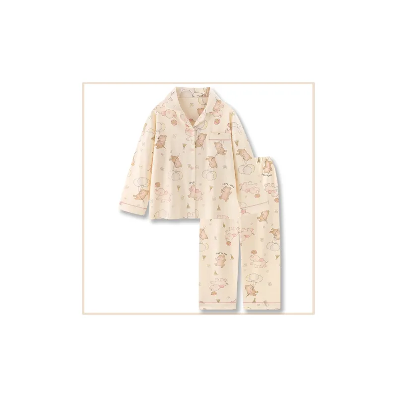 Beast's Secret Pajama Set Women's Ecru-5