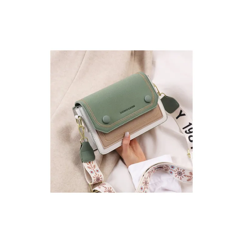 Weymond Soft Leather Shoulder Bag Crossbody Bag Backpack Women's Black/Yellow Blue/Pink Green-27