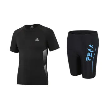 PEAK Swimming Sets Polyester Polyamide Elastane Pool Men's Black Gold Black Blue