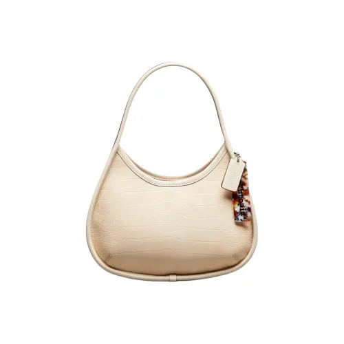 Coachtopia Ergo Recycled Leather Handbag Large Size Women's Cloud Color