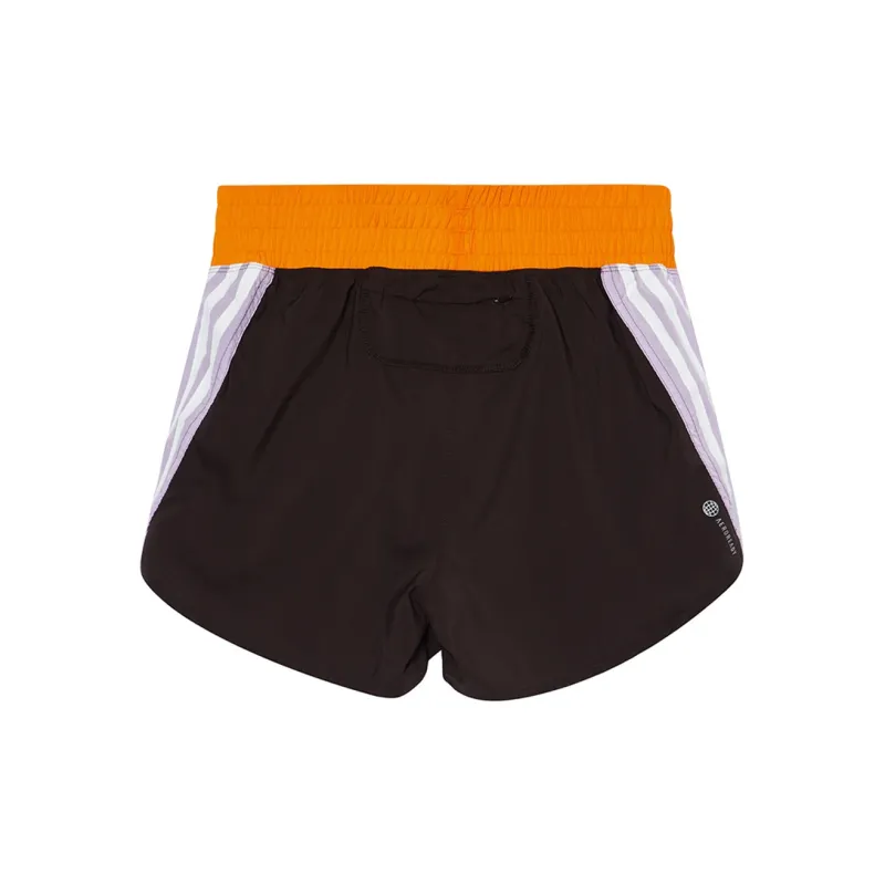 Adidas Casual Shorts Women's Black Orange-1