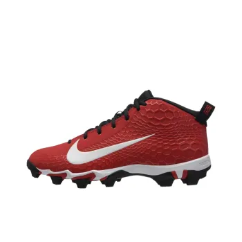 Nike Force Trout 5 Pro Cushioning Wear-Resistant Low-Top Training Shoes Men's Red White Black