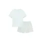 [Short-Sleeved Shorts]Ice Blue Green-Women's