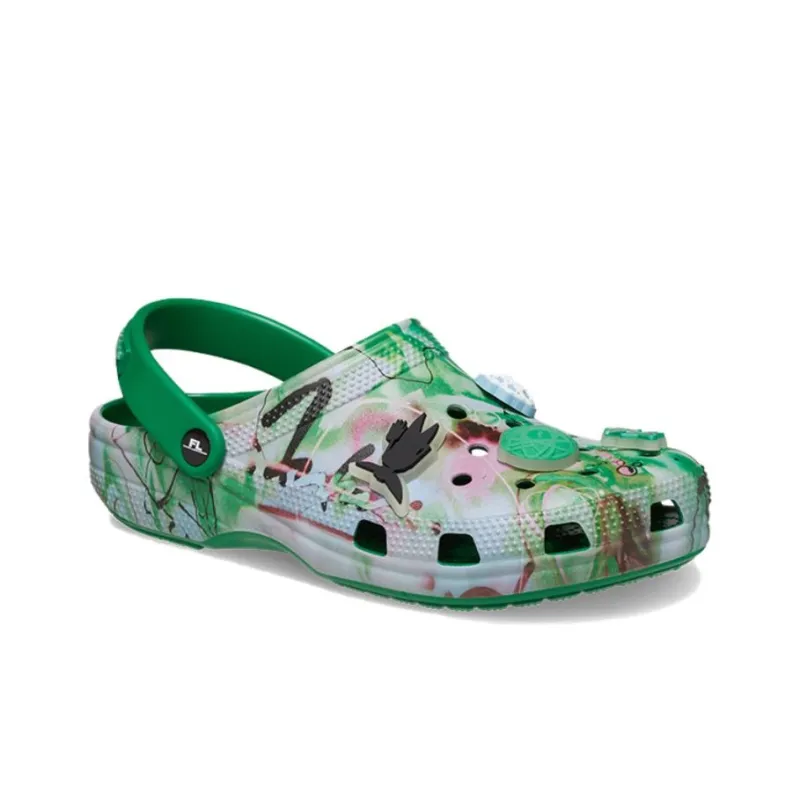 Crocs Classic Clog Futura Laboratories Green Ivy-2