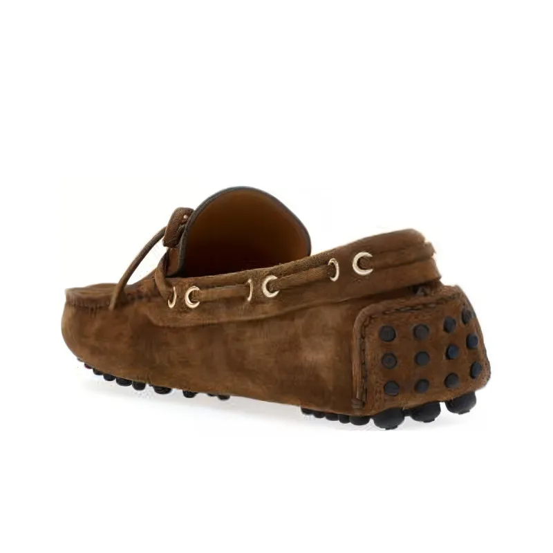 Car Shoe Gommino Loafers Men's Brown-2