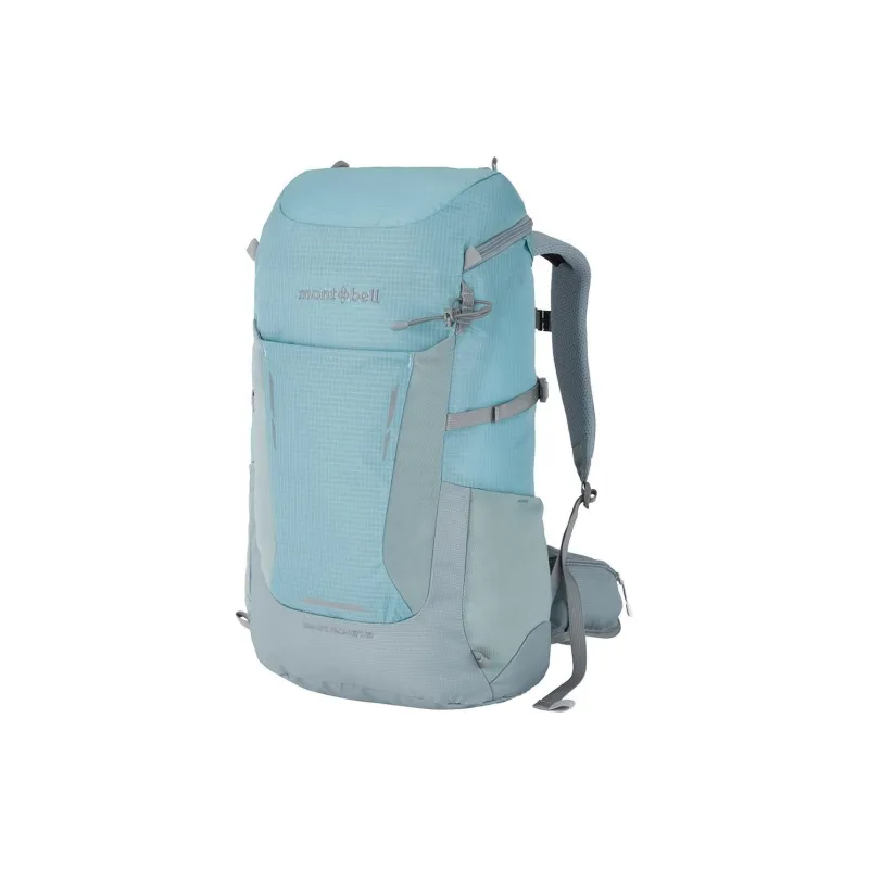 MONTBELL Nylon Outdoor Mountaineering Bag Backpack Regular Men's Light Blue-0