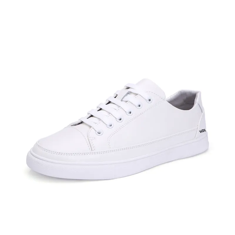 VAEL Low Top Skateboard Shoes Unisex White-2