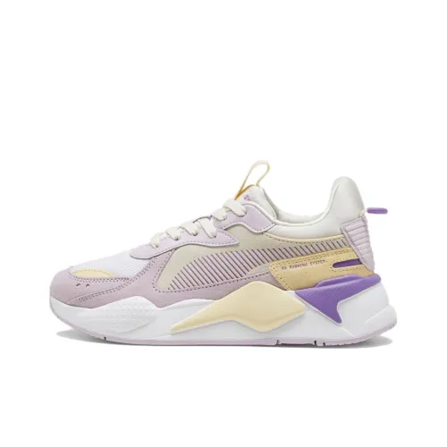 PUMA RS X Slip Resistant Low Top Casual Shoes Women's Pink Purple