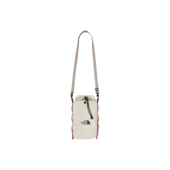 THE NORTH FACE Nylon Crossbody Bag, Shoulder Bag Regular Unisex Ecru