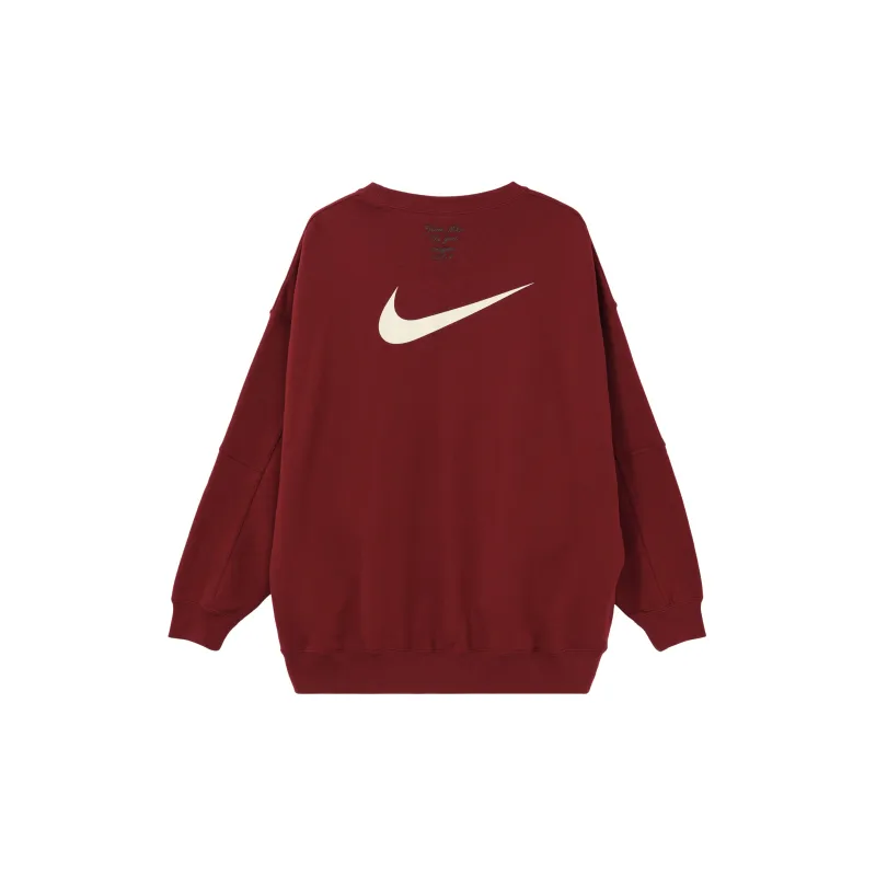 Nike Sweatshirts Women's Rose Red-1