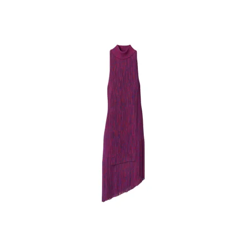 Burberry Sleeveless Dress Women's Mailbox Red