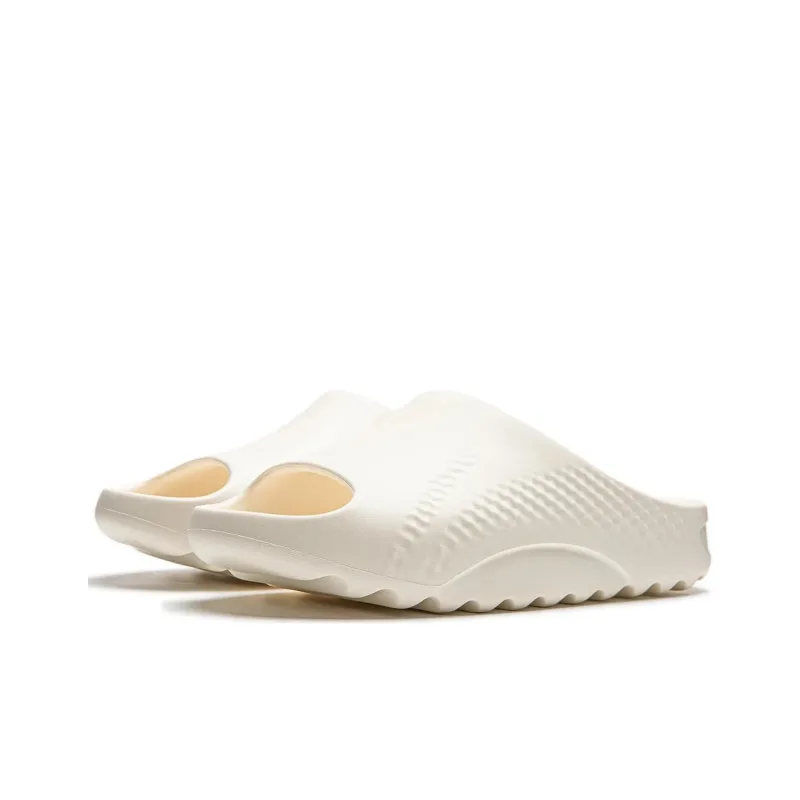 LiNing SOFT Slippers Slide Slippers Unisex Ecru-2