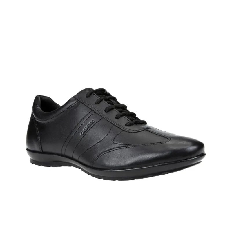 GEOX Low Top Casual Shoes Men's Black-1