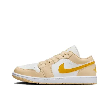 Jordan 1 Low Sail Yellow Ochre Women's