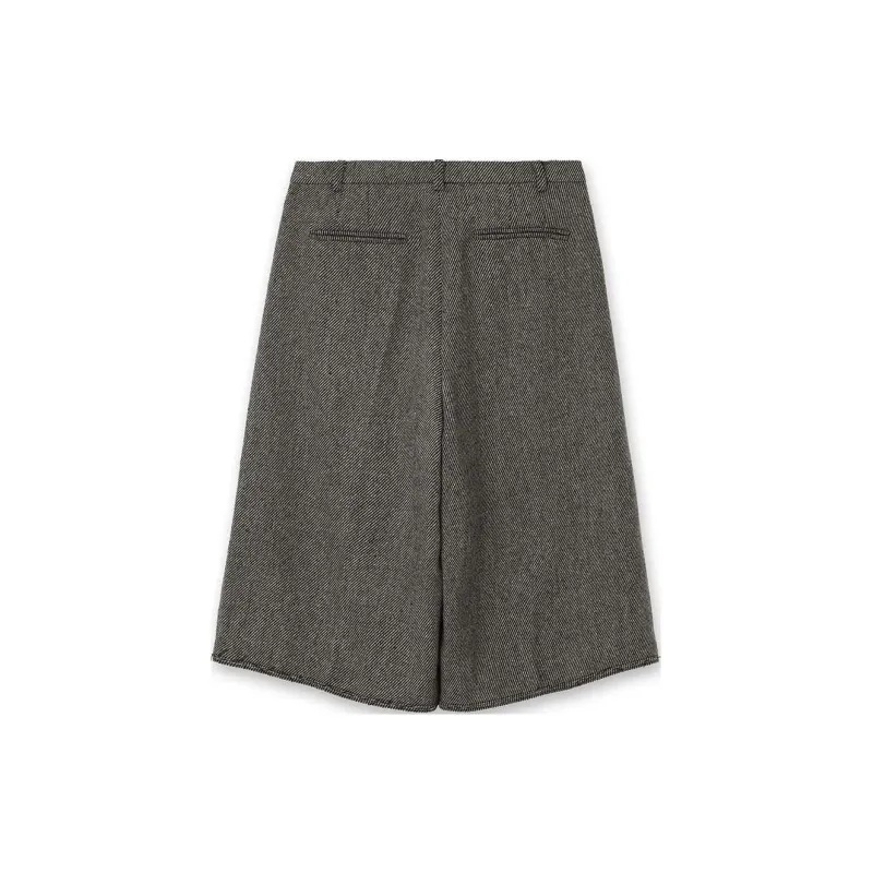 KIMHEKIM WOOL SHORTS Casual Shorts Unisex BROWN/Brown-1