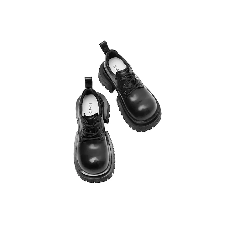 KMD Casual Single Shoes 6.5cm Women's Black-2