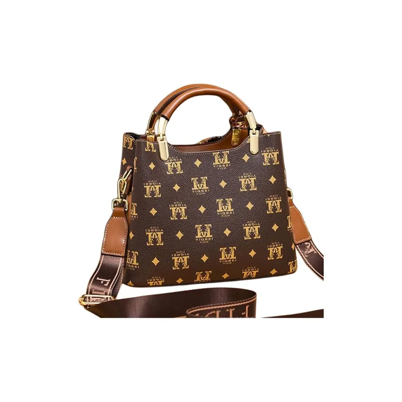 Weymond PU Handbag Shoulder Bag Crossbody Bag Backpack Women's Coffee/Earth Yellow-1