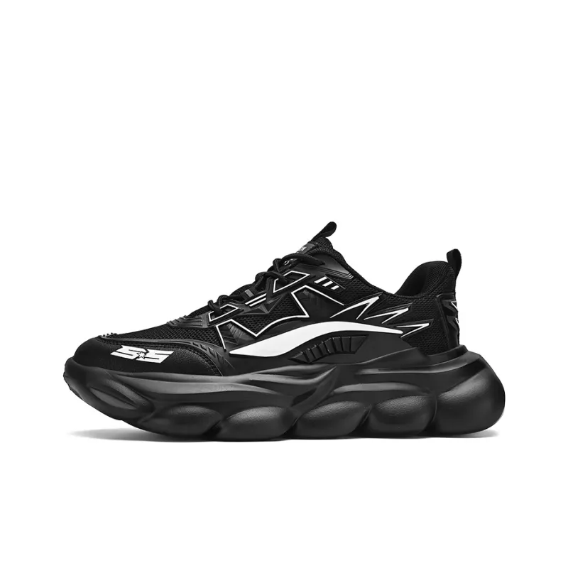 TOMAY Anti-Slip Wear-Resistant Breathable Rebound Low-Top Running Shoes Men's-6