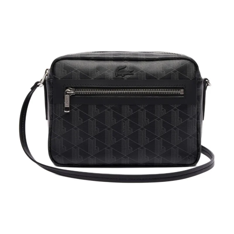 LACOSTE PVC Makeup Bag Regular Women's Black-0