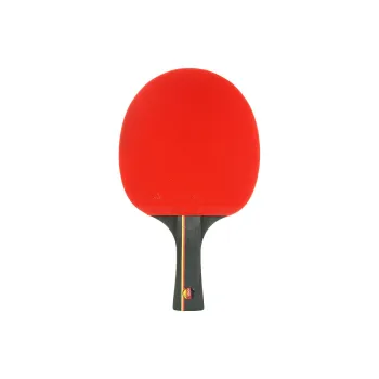 JOOLA Ping Pong Paddles Unisex Black Paulownia Wood Surface Ayous Core Carbon Fiber Carbon Layer Red