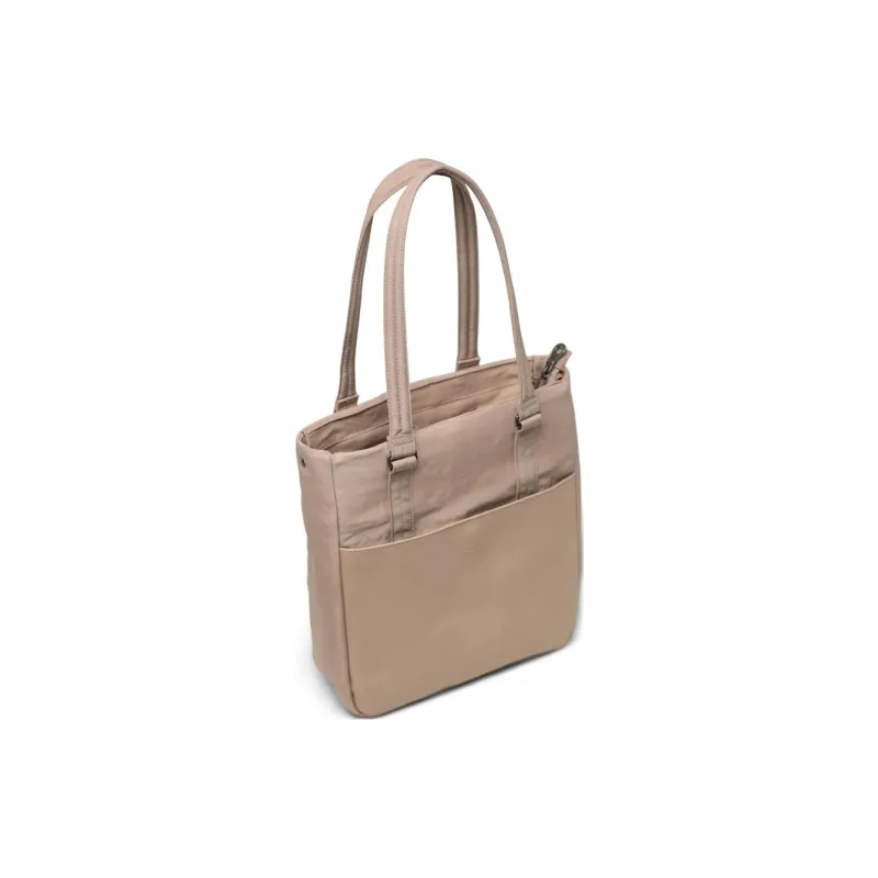 Herschel Nylon Tote Bag Shopping Bag Handbag Small Size Unisex Light Taupe-1