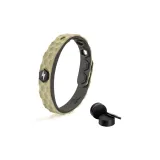 Diamond Khaki Wristband with Lightning Black Buckle (Black Aluminum Box Packaging)