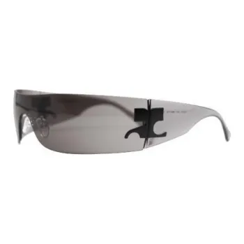 COURREGES Acetate Irregular Shape Sunglasses Unisex Gray