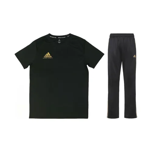 Adidas Casual Sportswear Men Black/Gold