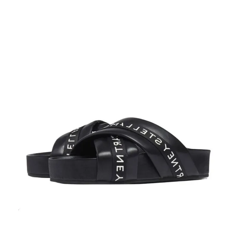 Stella McCartney Logo Tape Platform Sandals-3