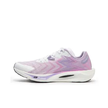 361° Speed 3 PRO Cushioning Anti-Slip Wear-Resistant Breathability Low-Top Running Shoes Unisex White Purple