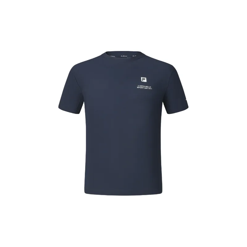 FILA Casual T Shirts Men's RD Royal Blue-1