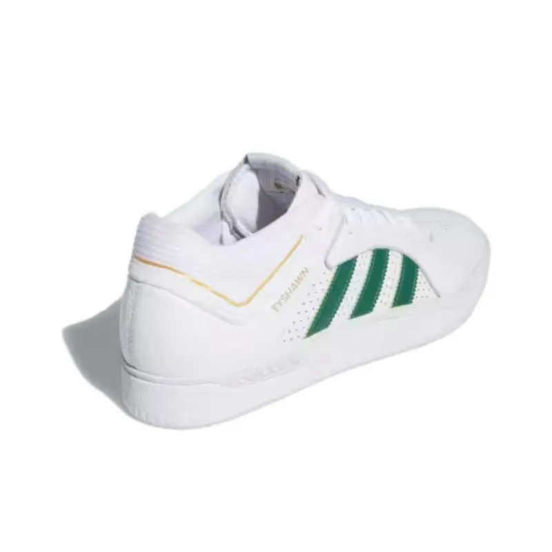 Adidas Tyshawn Remastered Cloud White Dark Green Blue Bird-3